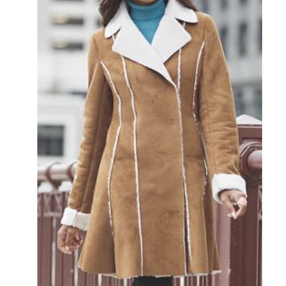 Alina Faux Shearling Coat